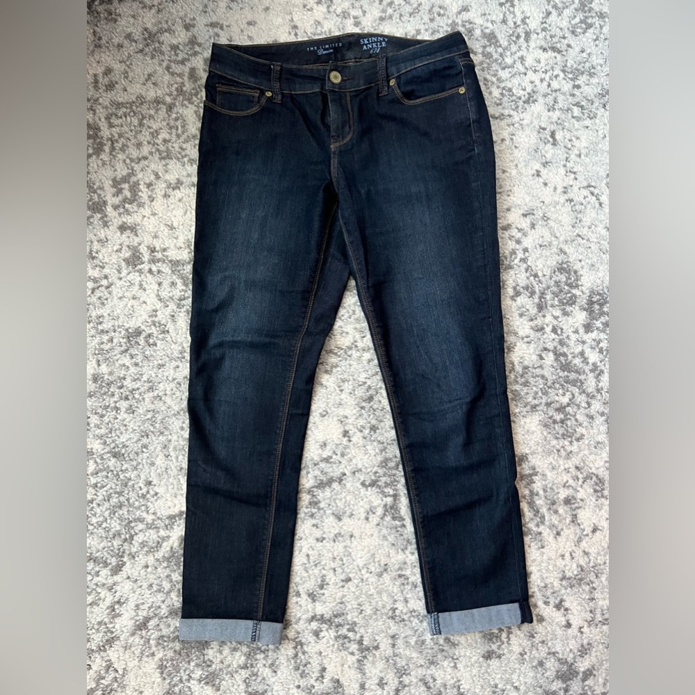 The limited, size 6 blue jeans.